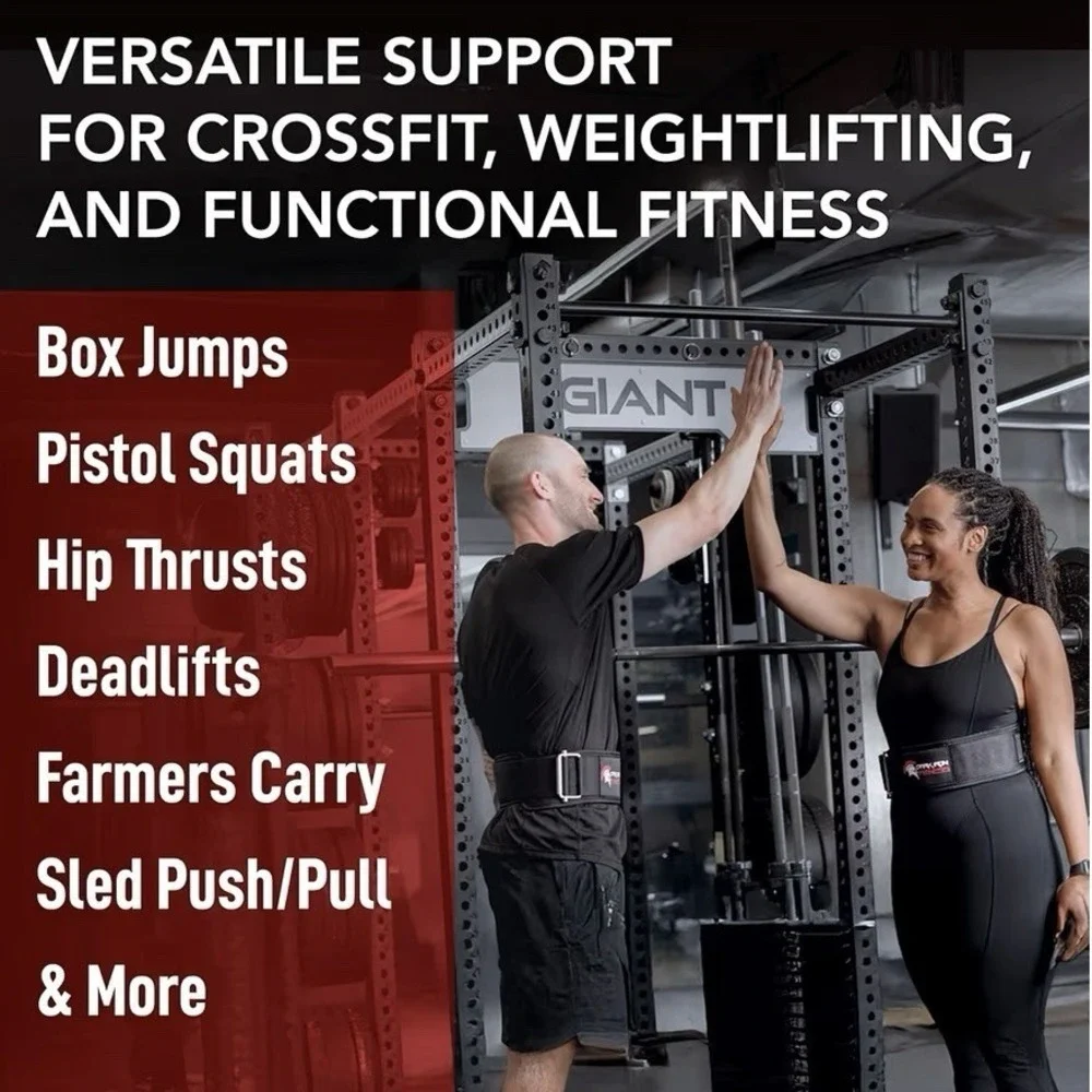 Dark Iron Fitness Self-Locking Weight Lifting Belt For Powerlifting Size‎ XS